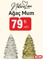 NATURALOVE AĞAÇ MUM fiyat ve kampanya bilgisi